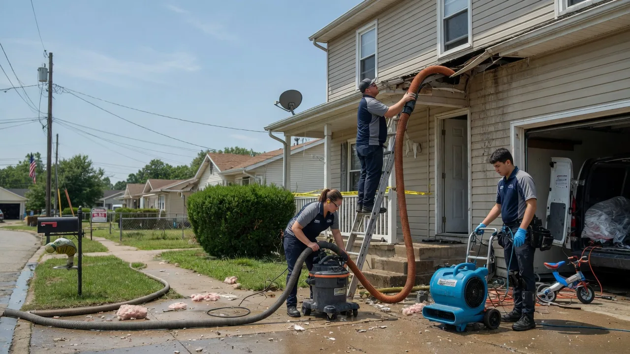Water Damage Restoration in Foxworth, MS near me